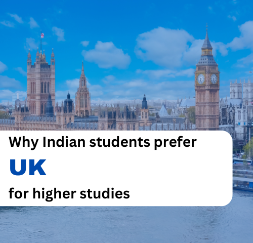 Why Indian students prefer UK for higher studies