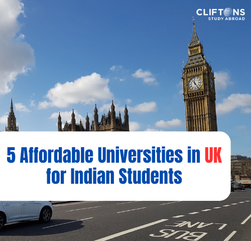 5 Affordable Universities in United Kingdom for Indian Students
