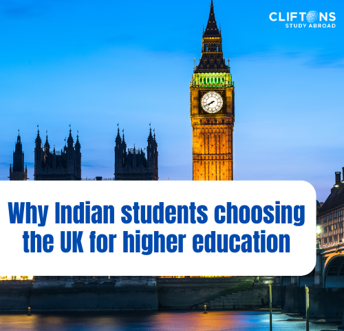 Why Indian students choosing the UK for higher education in 2024?