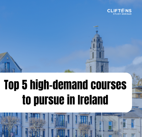 Top 5 high-demand courses to pursue in Ireland