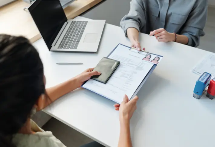 Application submitted through the best study abroad consultants in Kochi, Kerala